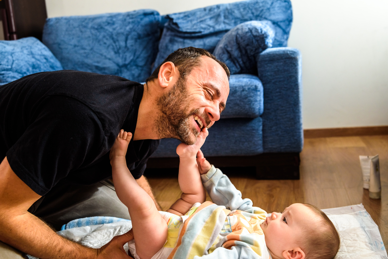 Dad and Baby Time