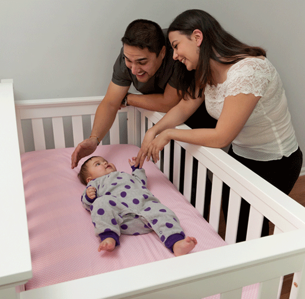 baby in crib